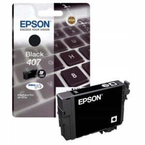 Epson 407 (T07U1) musta alkuperäinen mustekasetti 2600lk