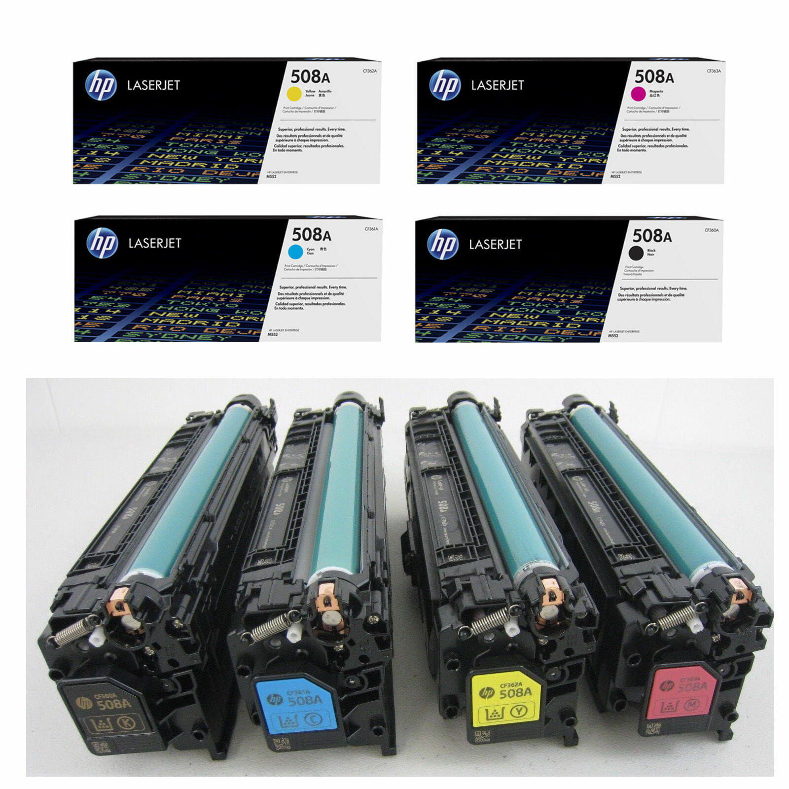 HP 507A (CE400A) musta alkuperäinen värikasetti 5500lk - Image 3