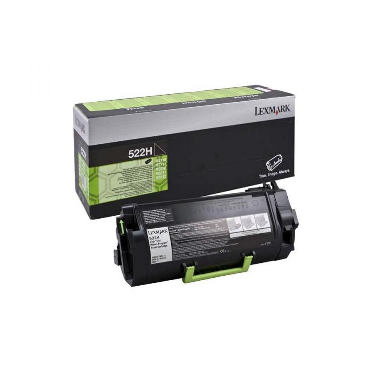 Lexmark 522HE (52D2H0E) musta värikasetti suurikapasiteettinen 25000lk