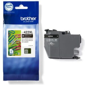 Brother LC422XLBK (LC422XLBK) musta muste – 3000 sivua