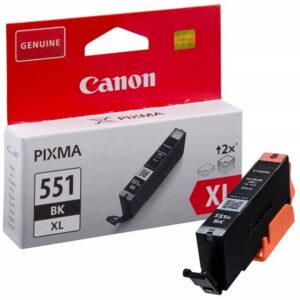 Canon CLI-551XLBk musta mustekasetti 500lk