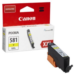 Canon CLI-581XXL keltainen suurikapasiteettinen alkuperäinen mustekasetti 300lk