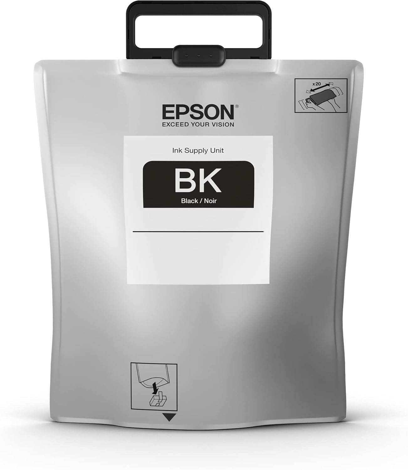 Epson T9741 musta alkuperäinen mustekasetti 86000lk