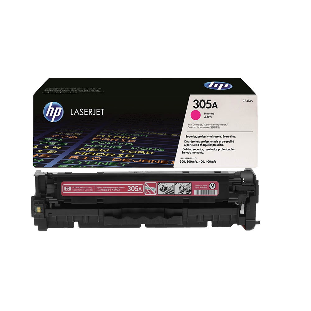 HP 305A (CE413A) magenta alkuperäinen värikasetti 2600lk