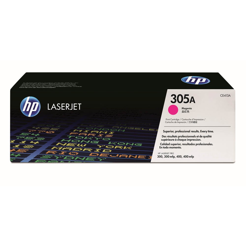 HP 305A (CE413A) magenta alkuperäinen värikasetti 2600lk - Image 3