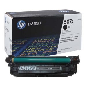HP 507A (CE400A) musta alkuperäinen värikasetti 5500lk