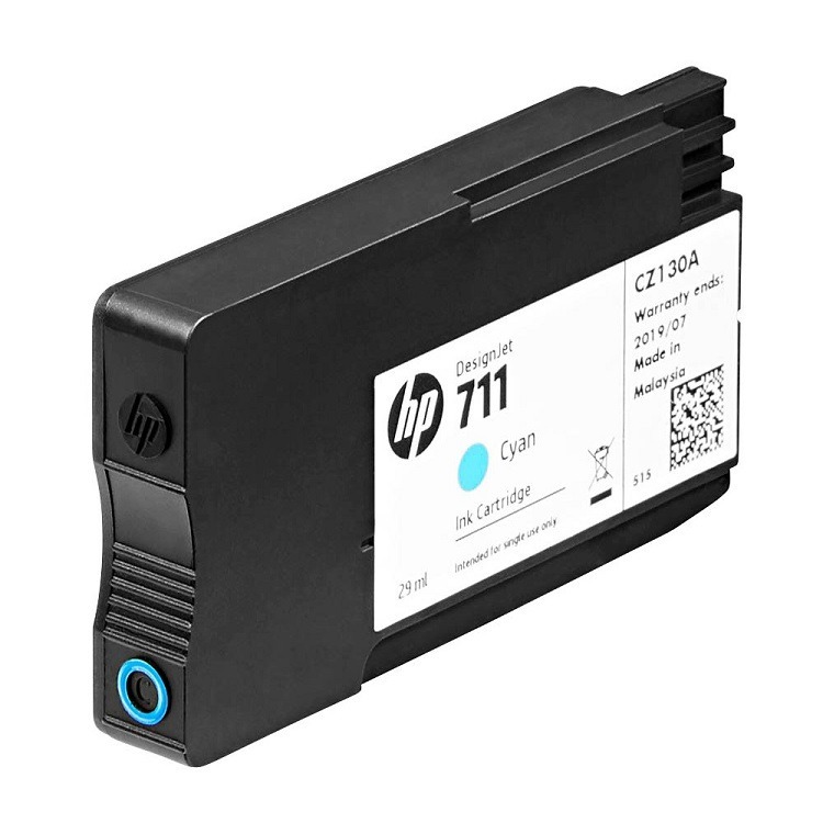 HP 711 (CZ130A) syaani alkuperäinen mustekasetti 29ml - Image 3