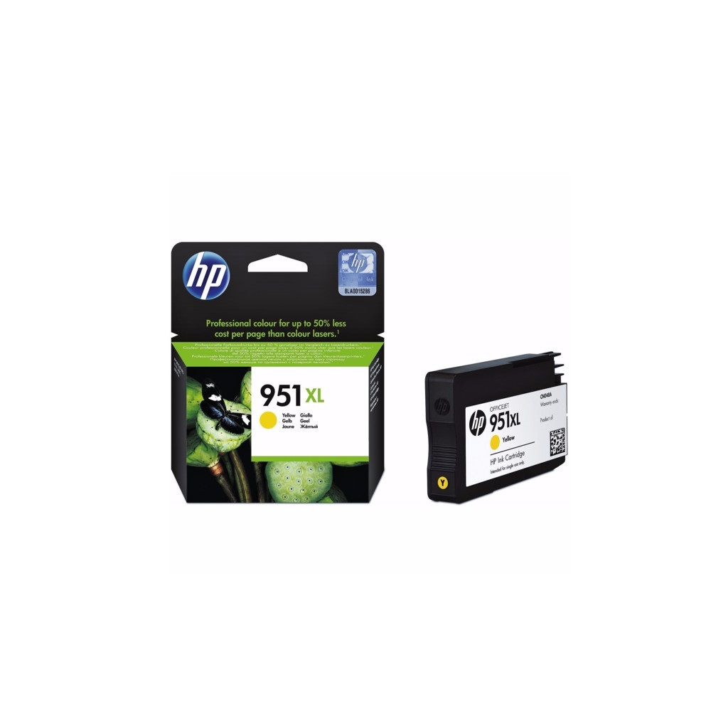 HP CN048A keltainen alkuperäinen mustekasetti 1500lk