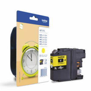 Brother LC125XLY keltainen alkuperäinen mustekasetti 1200lk