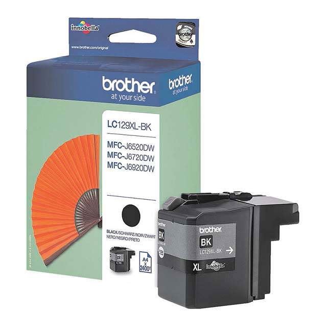 Brother LC129XLBK (LC129XLBK) musta muste – 2400 sivua