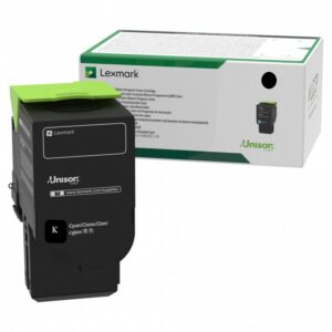 Lexmark 78C2XK musta suurikapasiteettinen alkuperäinen värikasetti 8500lk