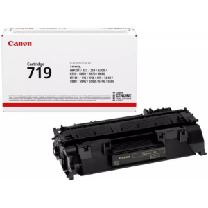 Canon 719 musta toonerikassett 2100lk