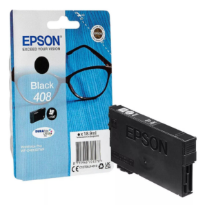 Epson 408 (C13T09J140) musta muste 1100lk