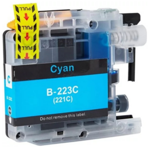 Brother LC223C syaani yhteensopiva mustekasetti 550lk