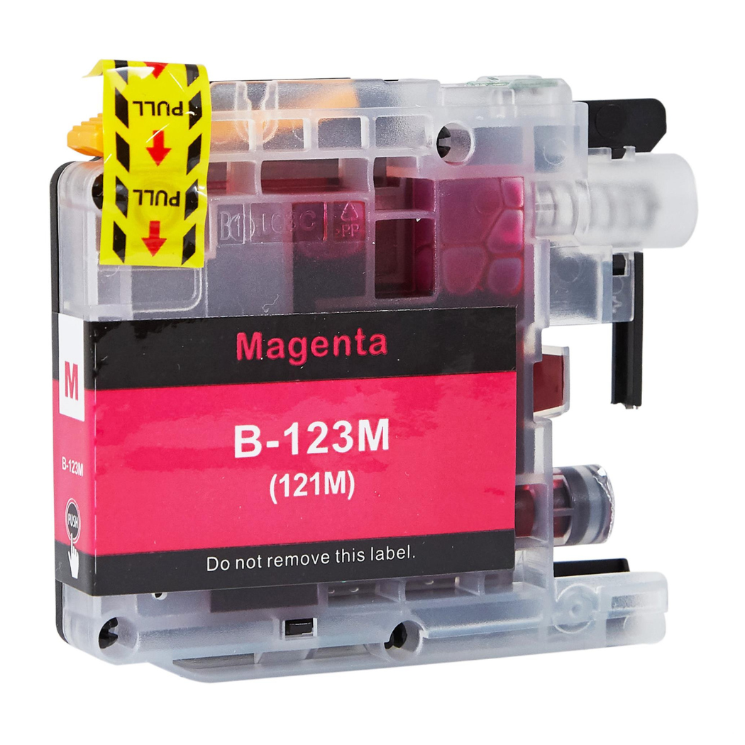 Brother LC123M magenta yhteensopiva mustekasetti 600lk