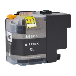 Brother LC-229XL musta suurikapasiteettinen yhteensopiva mustekasetti 2400lk