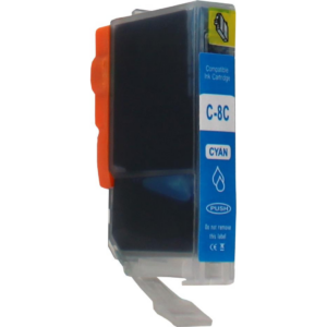 Canon CLI-8C (0621B001) syaani yhteensopiva mustekasetti – 420 sivua