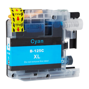Brother LC125XLC syaani yhteensopiva mustekasetti 1200lk