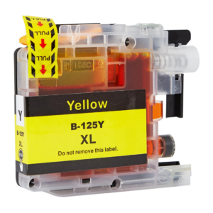 Brother LC125XLY keltainen yhteensopiva mustekasetti 1200lk