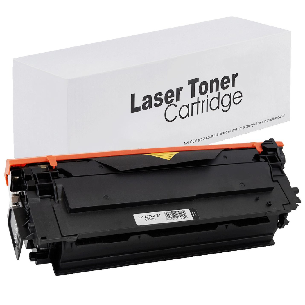 HP 508A (CF360A) musta yhteensopiva värikasetti 6000lk