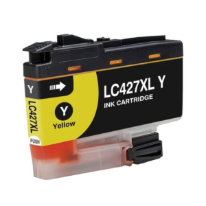Brother LC427XLY keltainen suurikapasiteettinen yhteensopiva mustekasetti 5000lk