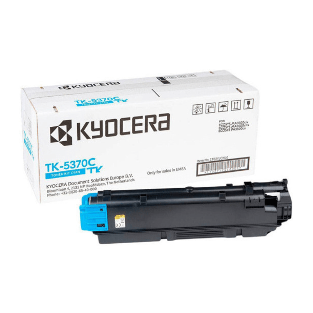 Kyocera TK-5370C syaani alkuperäinen värikasetti 5000lk