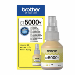 Brother BT-5000Y keltainen alkuperäinen mustekasetti 5000lk
