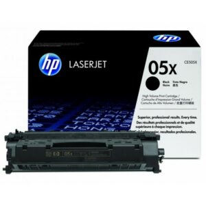 HP 05X (CE505X) musta suurikapasiteettinen alkuperäinen värikasetti 6500lk