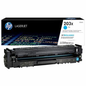 HP 203X (CF541X) syaani suurikapasiteettinen alkuperäinen värikasetti 2500lk
