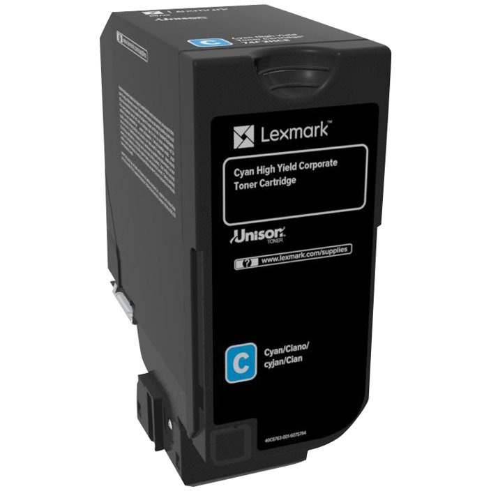 Lexmark 74C20C0 syaani värikasetti 3000lk