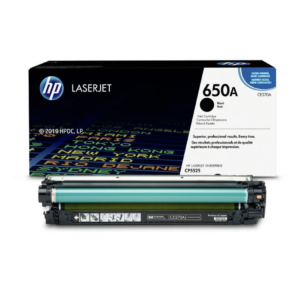 HP 650A (CE270A) musta alkuperäinen värikasetti 13500lk