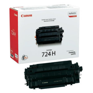 Canon CRG-724H (3482B002) suurikapasiteettinen musta alkuperäinen värikasetti 12500 sivua