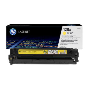 HP 128A (CE322A) keltainen alkuperäinen värikasetti 1300 sivua