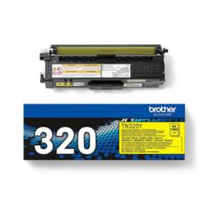 Brother TN-320 keltainen alkuperäinen värikasetti 1500 sivua