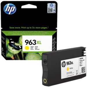 HP 963XL (3JA29AE) keltainen suurikapasiteettinen alkuperäinen mustekasetti 1600 sivua