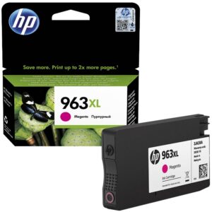 HP 963XL (3JA28AE) magenta suurikapasiteettinen alkuperäinen mustekasetti 1600 sivua